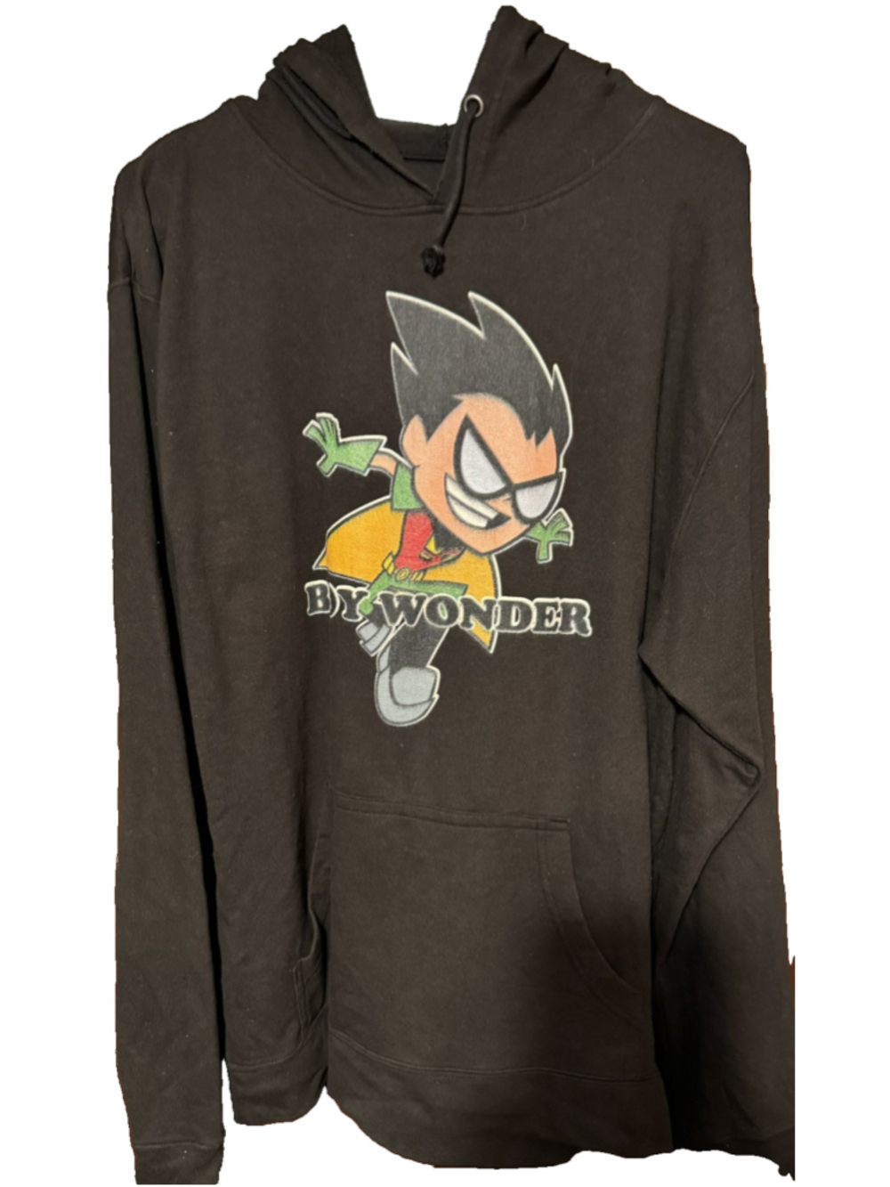 Robin Teen Titans Hoodie Men's Size L (?) Black DC Comics